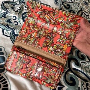 Sakroots tri-fold wallet